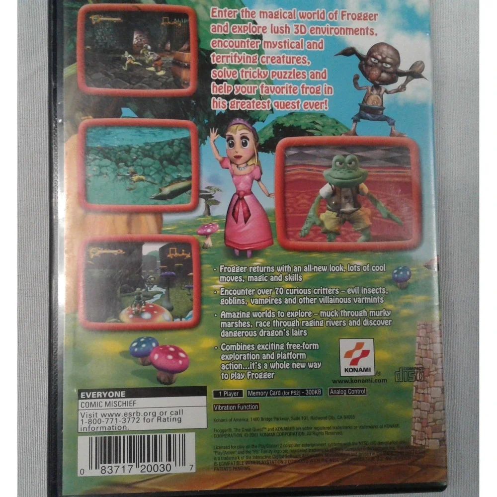 Konami frogger great